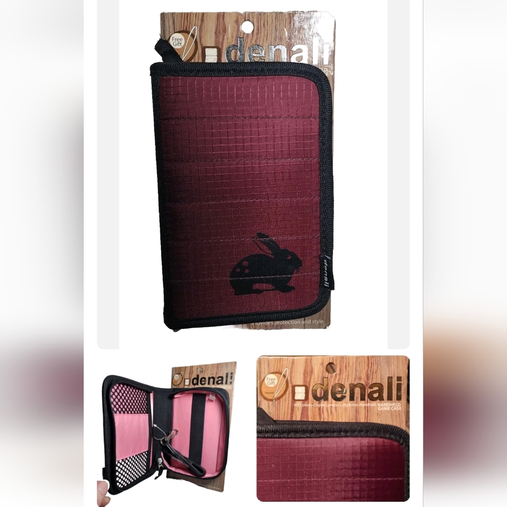 Denali Zip Hard Case Camera Phone Hand Held Game Case Wristlet Old Stock New